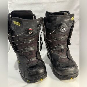 Vans Black Snowboarding Boots Size 9